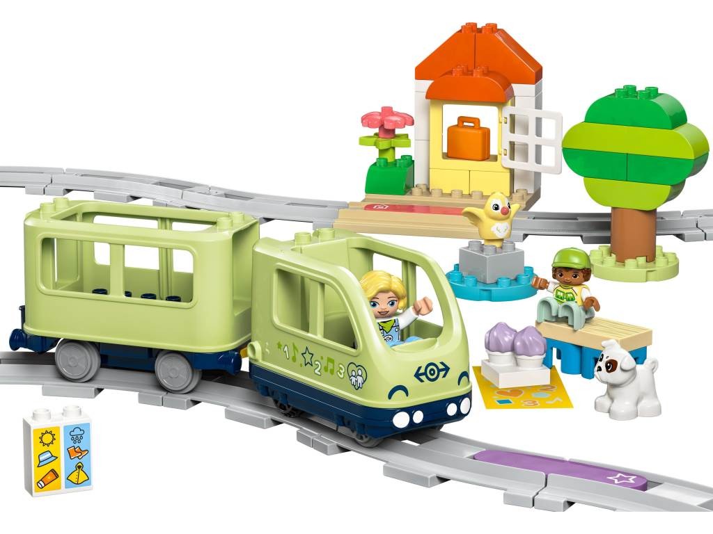 Contenido de LEGO® 10427 Aventura Ferroviaria Interactiva