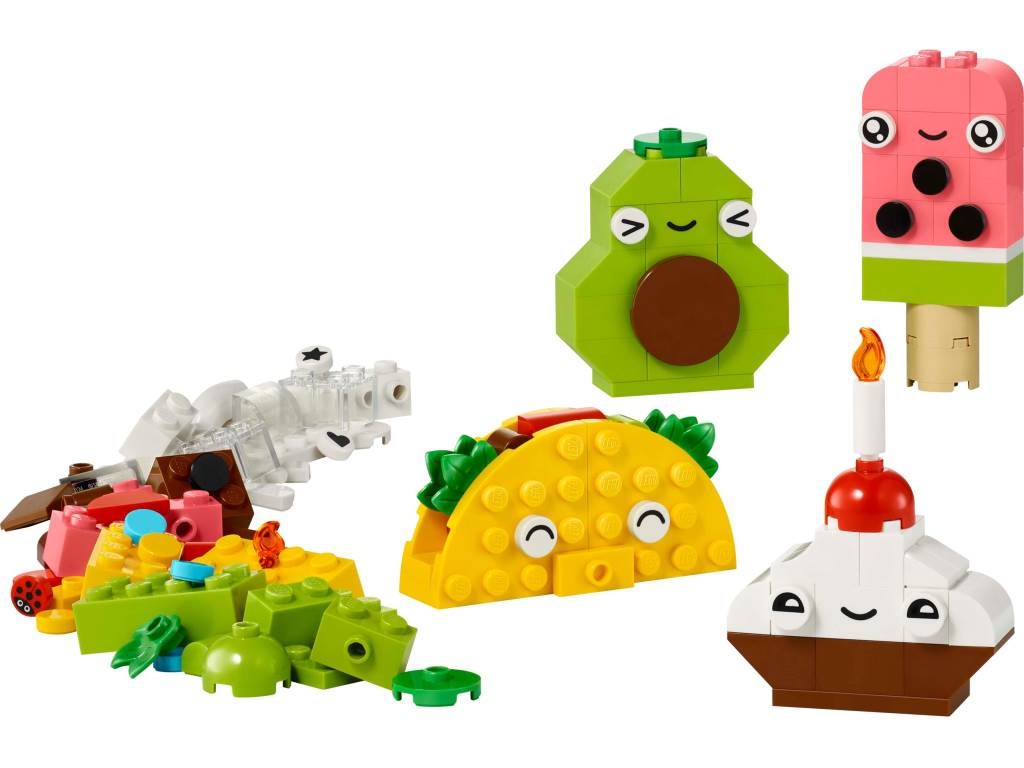 Contenido de LEGO® 11039 Amigos Nutritivos Creativos