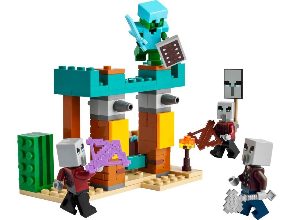 Contenido de LEGO® 21267 La Patrulla del Desierto de los Maldeanos