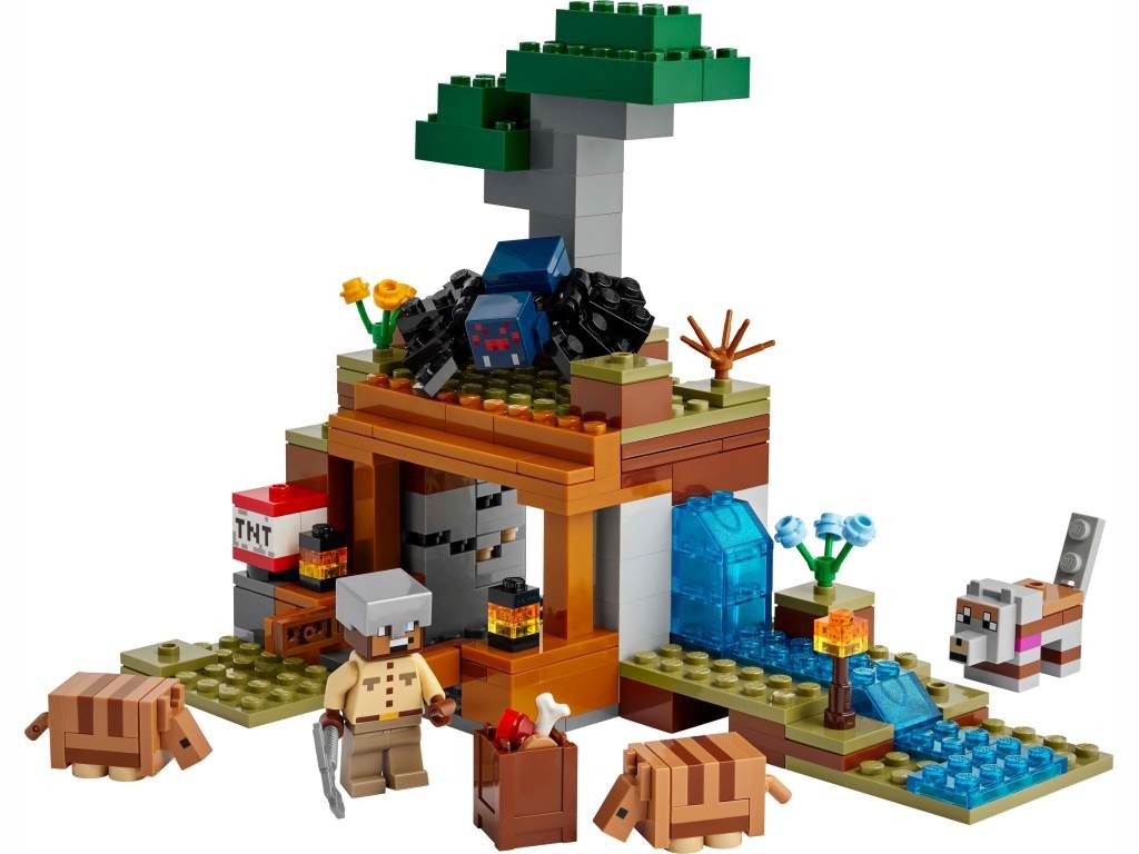 Contenido de LEGO® 21269 La Expedición a la Mina del Armadillo