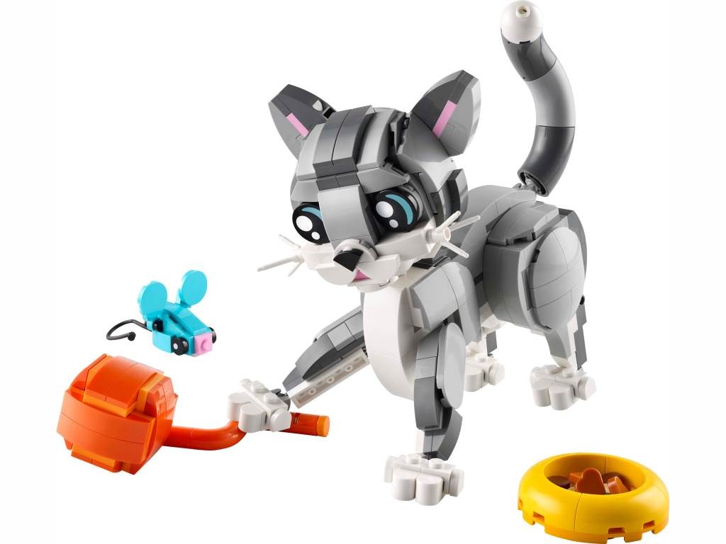 Contenido de LEGO® 31163 Gato Juguetón
