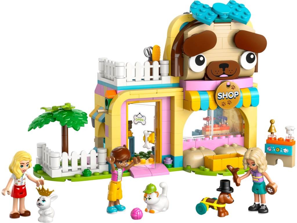 Contenido de LEGO® 42650 Tienda de Accesorios para Mascotas