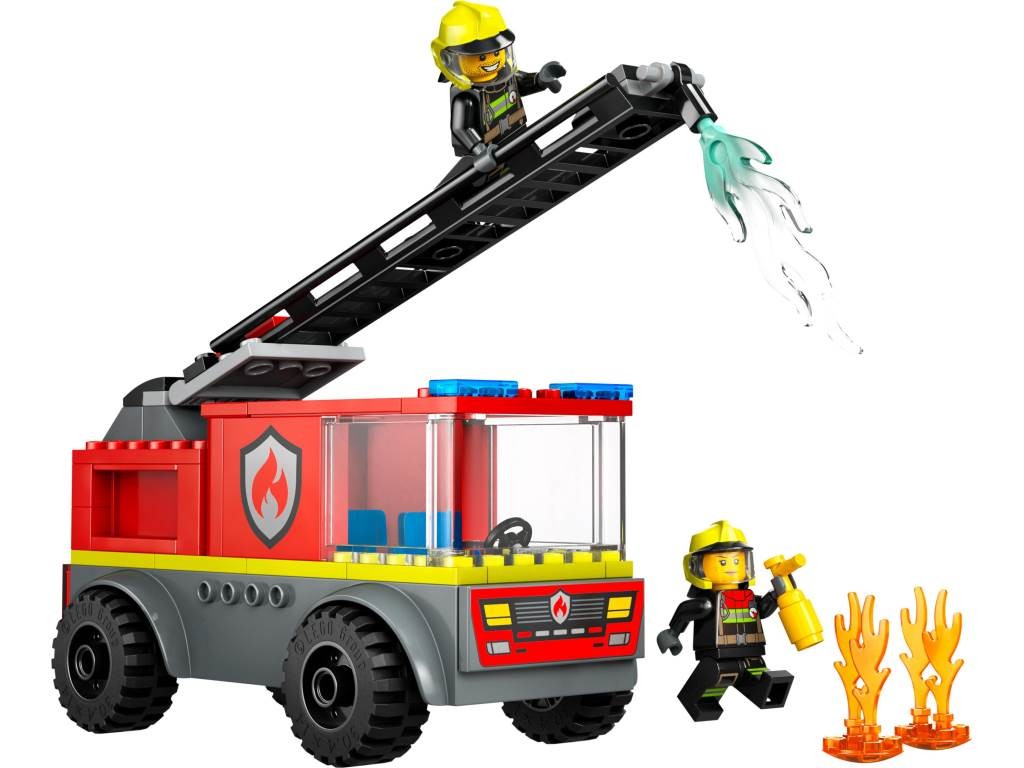 Contenido de LEGO® 60463 Camión de Bomberos con Escalera