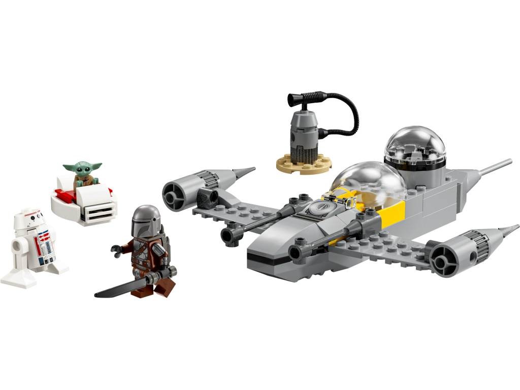 Contenido de LEGO® 75410 Caza Estelar N-1 de Mando y Grogu
