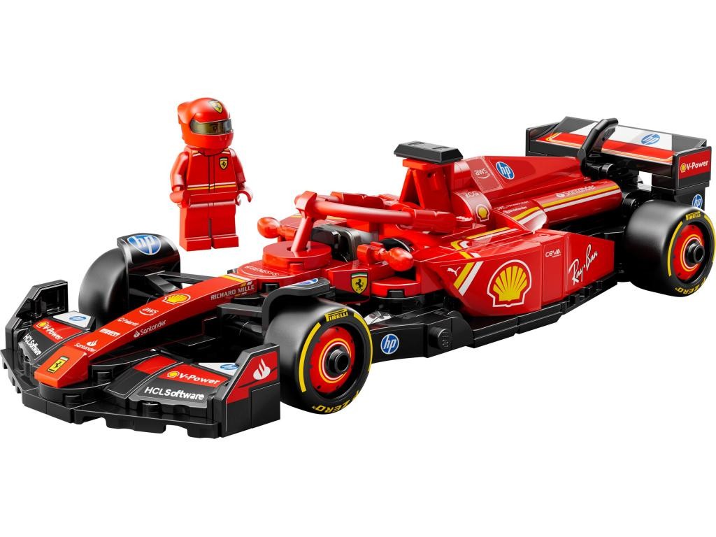 Contenido de LEGO® 77242 Coche de Carreras Ferrari SF-24 F1®