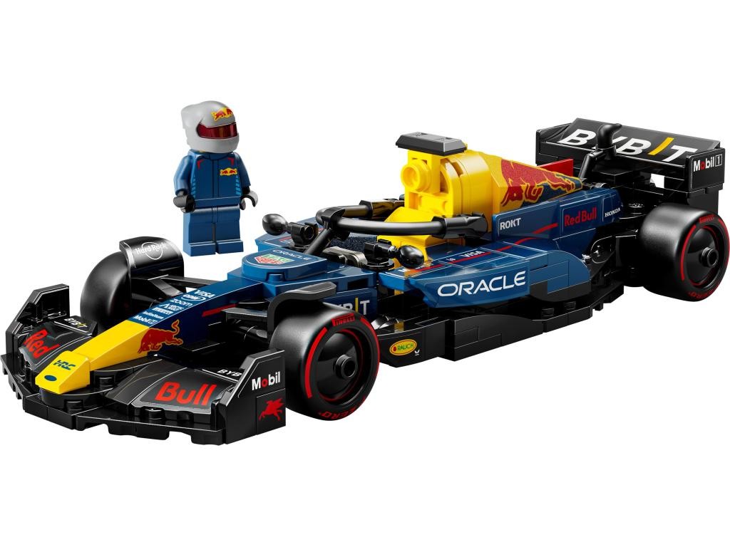 Contenido de LEGO® 77243 Coche de Carreras Oracle Red Bull Racing RB20 F1®