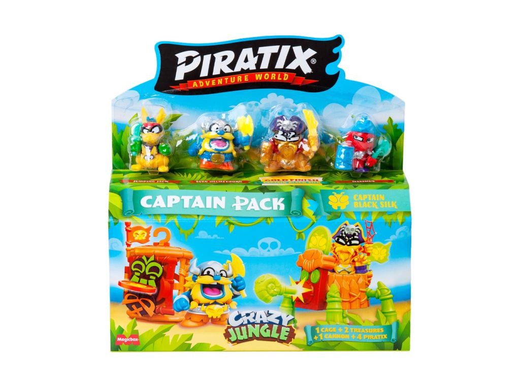 Contenido de Captain Pack Crazy Jungle