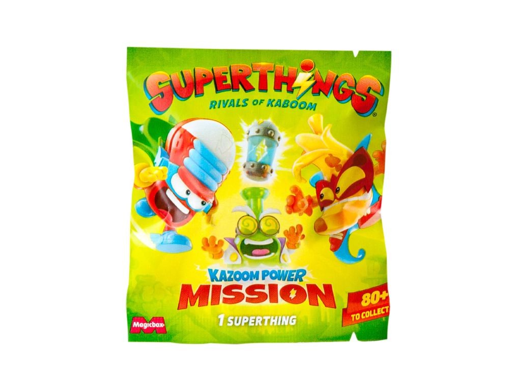 Contenido de SuperThings Kazoom Power Mission One Pack