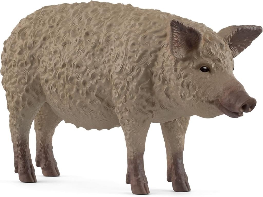 Contenido de Schleich® 14892 Cerdo Lanudo