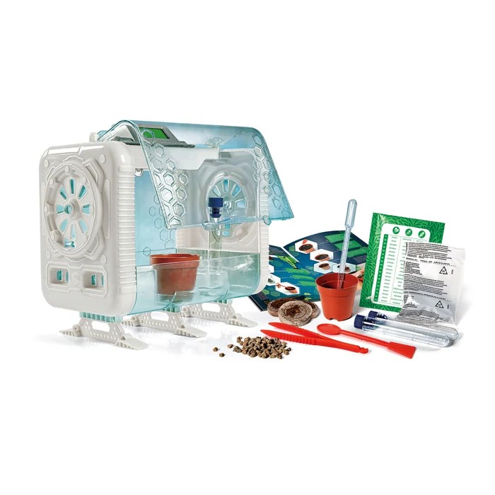 Contenido de Clementoni: Mi invernadero Hi-Tech