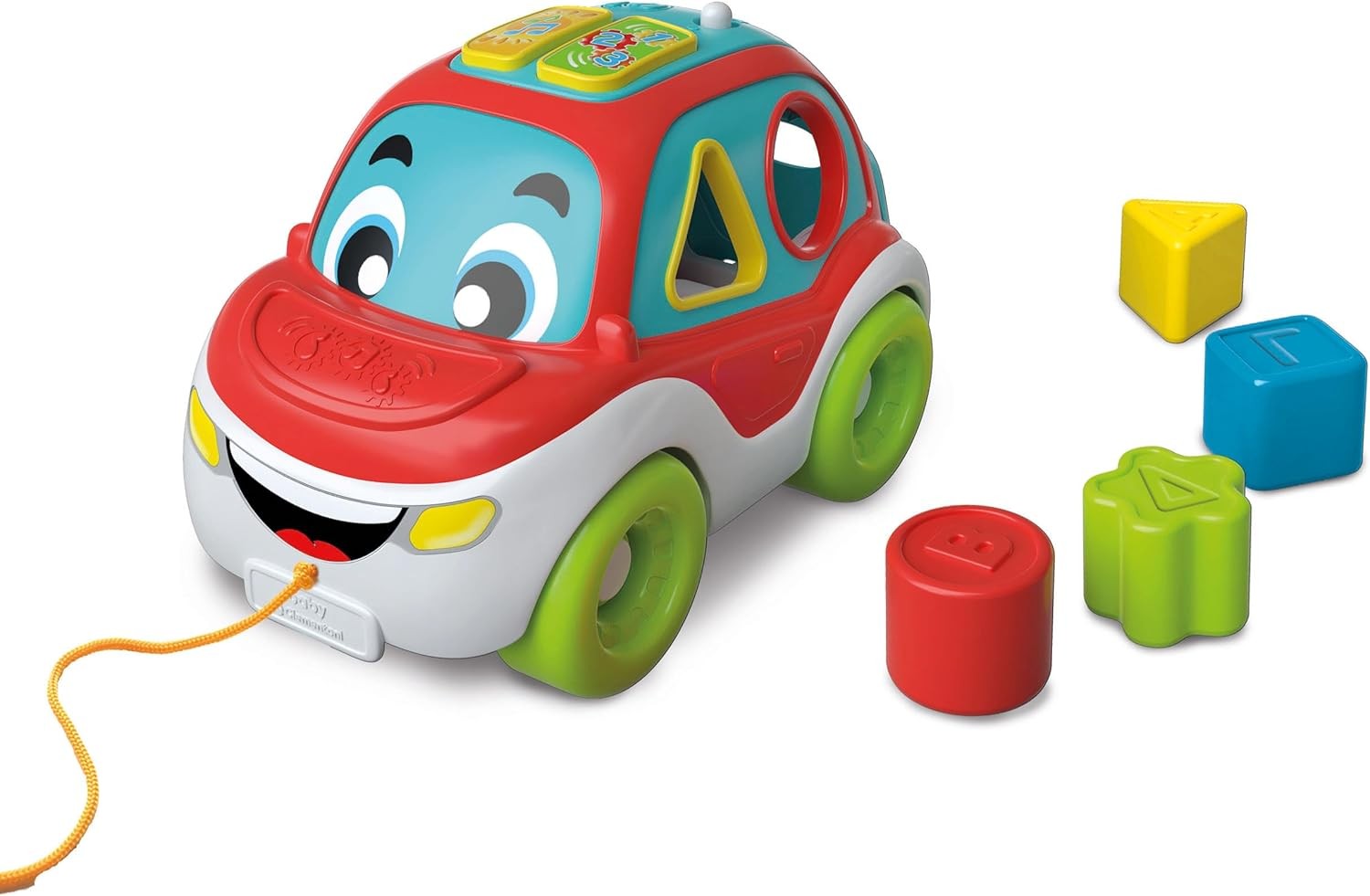 Contenido de Clementoni: Tony Car, Formas y Colores