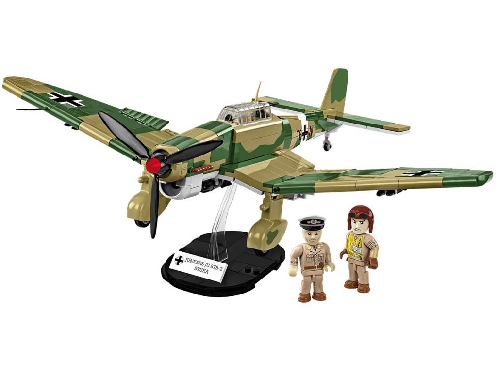 Contenido real de COBI 5748 Junkers JU-87 G/D Tank Buster