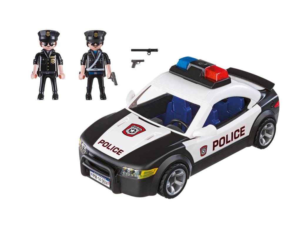 Contenido real de Playmobil® 5673 Auto de Policía