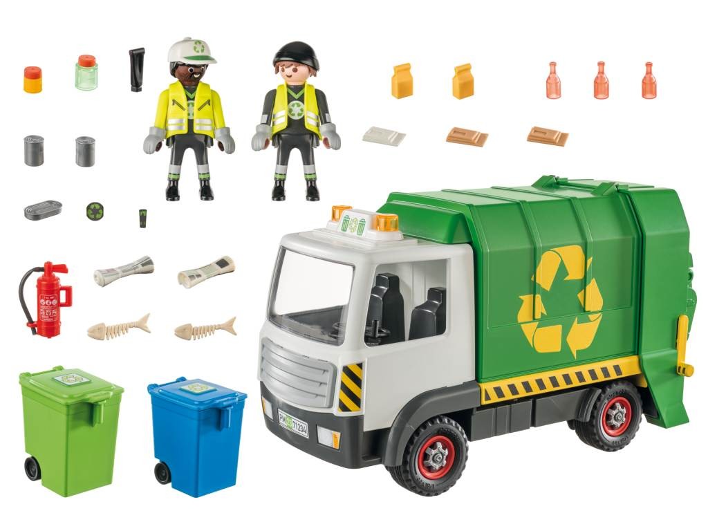 Contenido de Playmobil® 71234 Camión de Reciclaje