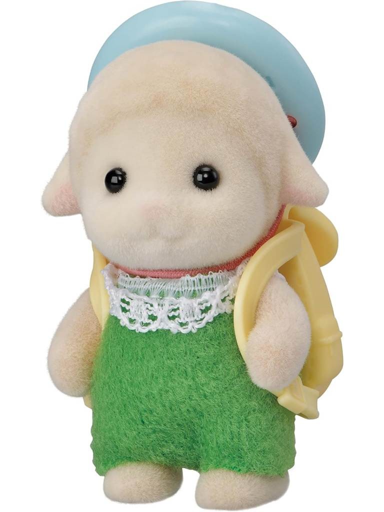 Contenido real de Sylvanian 5620 Bebé Oveja