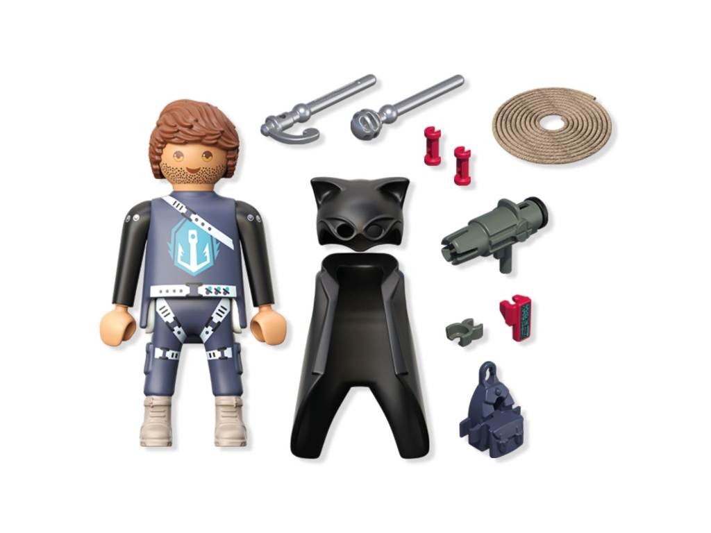 Contenido real de Playmobil® 71835 Héroe Sombra
