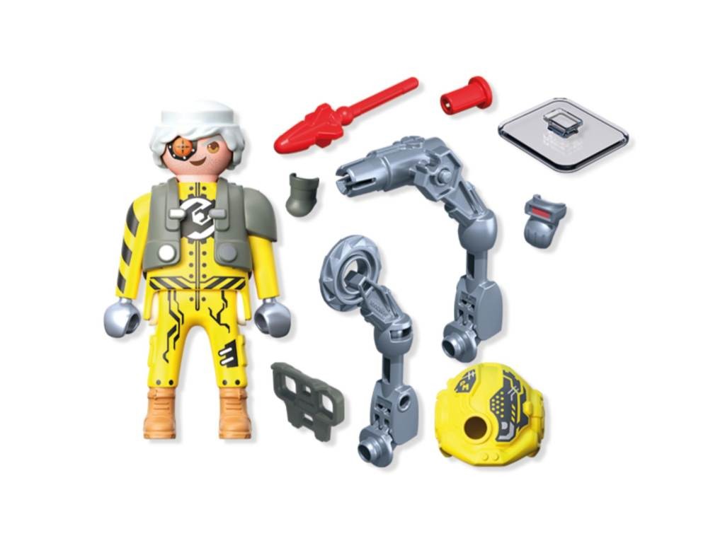 Contenido real de Playmobil® 71837 Héroe Robot
