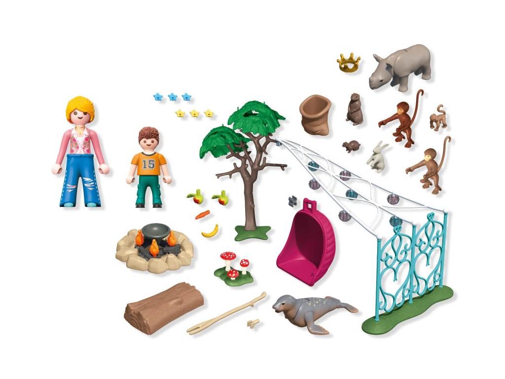 Contenido real de Playmobil® 71855 Fiesta de Cumpleaños Divertida