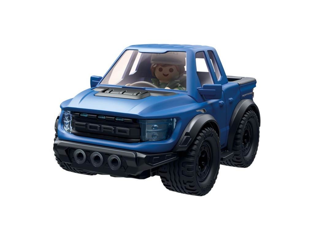 Contenido real de Playmobil® 71858 Ford F-150 Raptor