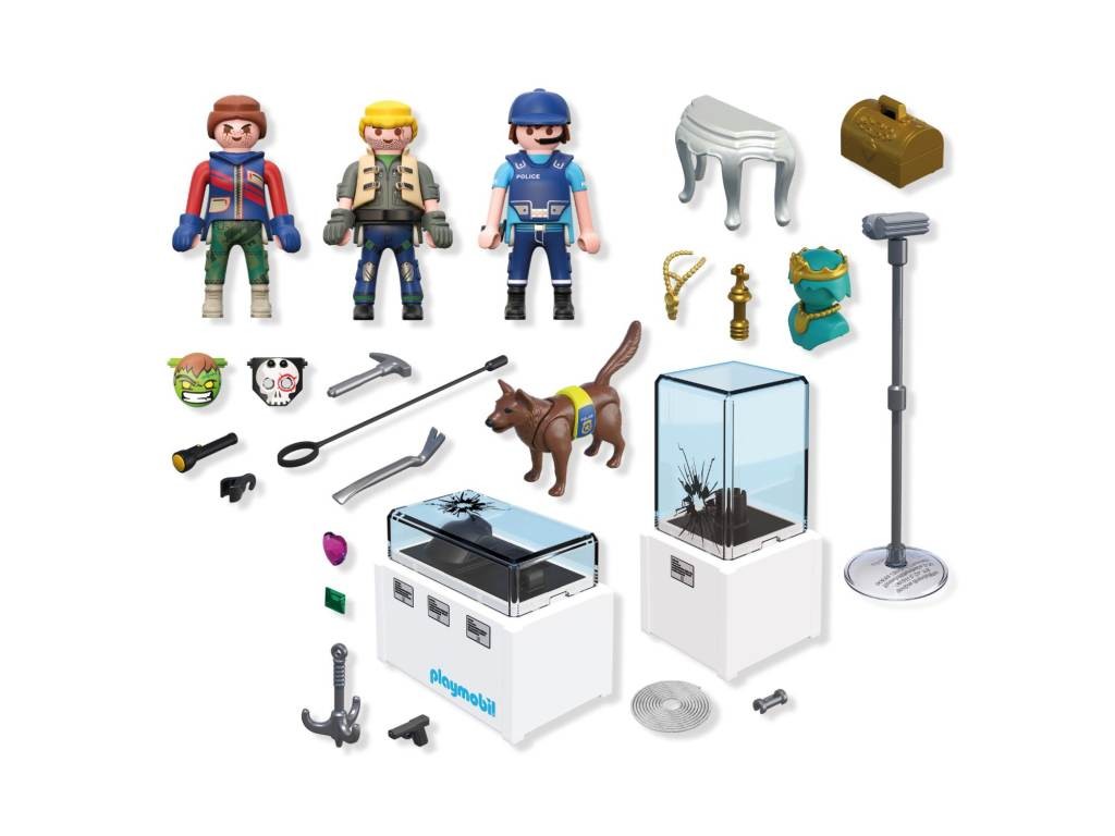 Contenido real de Playmobil® 71876 Robo de Diamantes