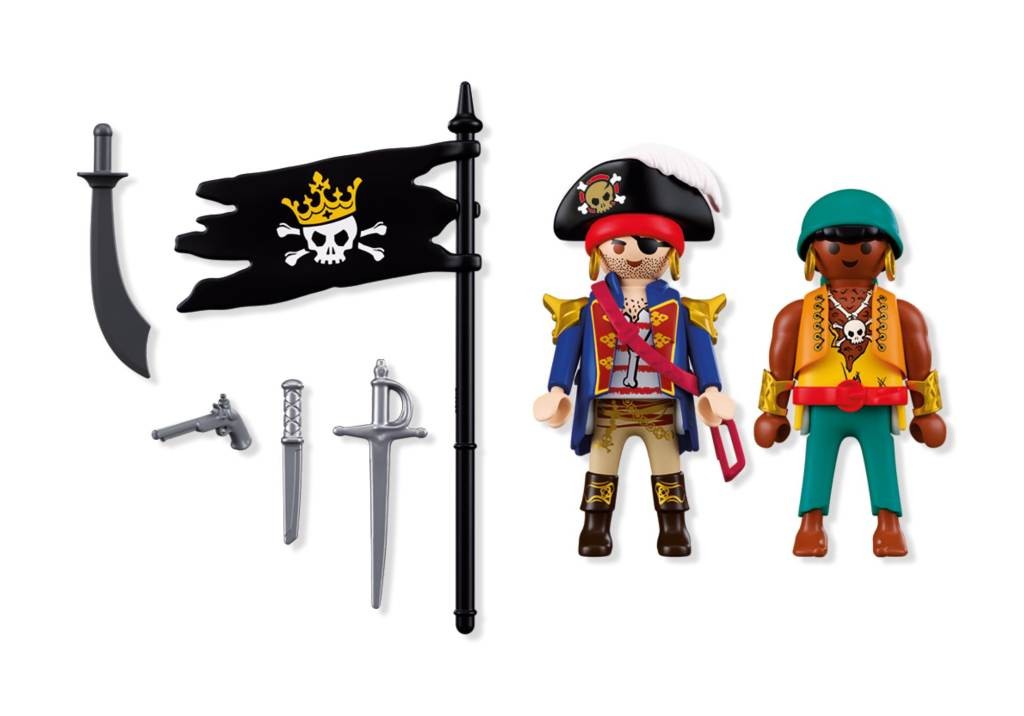 Contenido real de Playmobil® 72024 Duo Pack Piratas