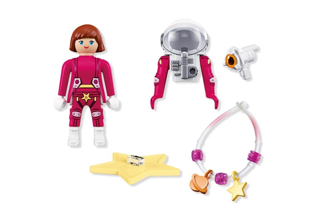 Contenido real de Playmobil® 72030 Mujer Astronauta