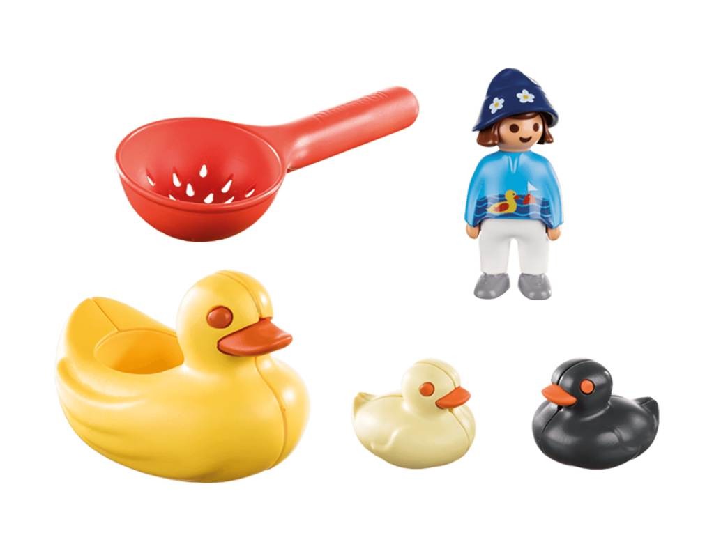 Contenido real de Playmobil® 70271 Familia de Patos