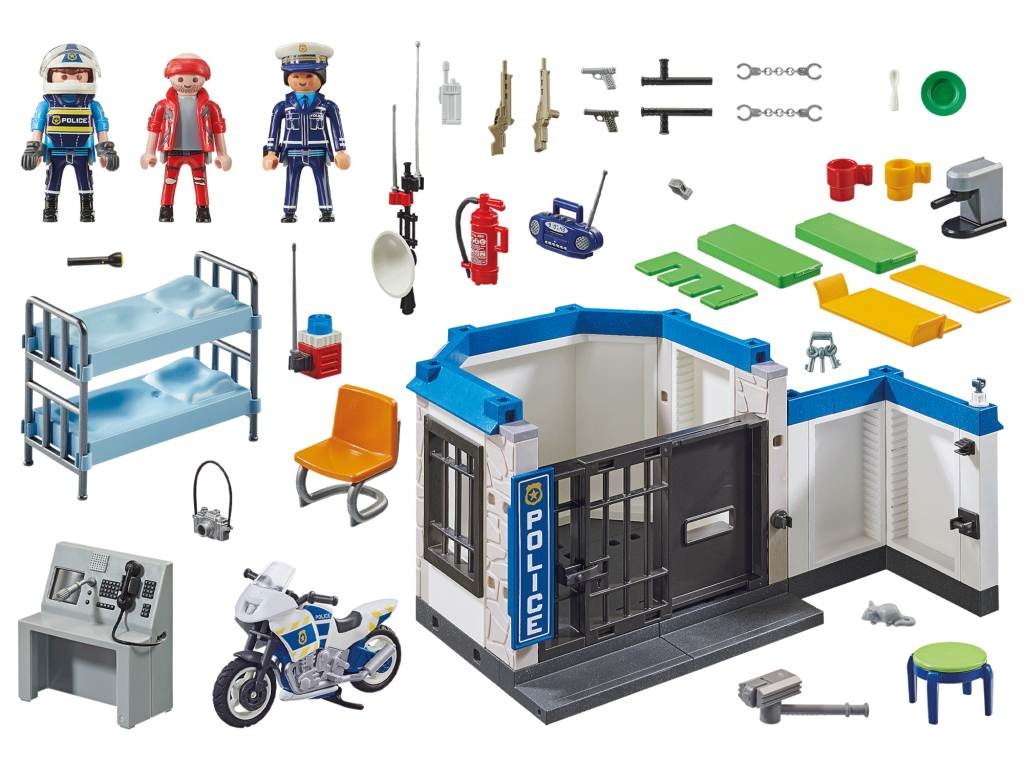 Contenido de Playmobil® 70568 Policía: Escape de la Prisión