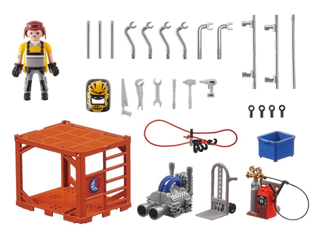 Contenido real de Playmobil® 70774 Fabricante de Contenedores