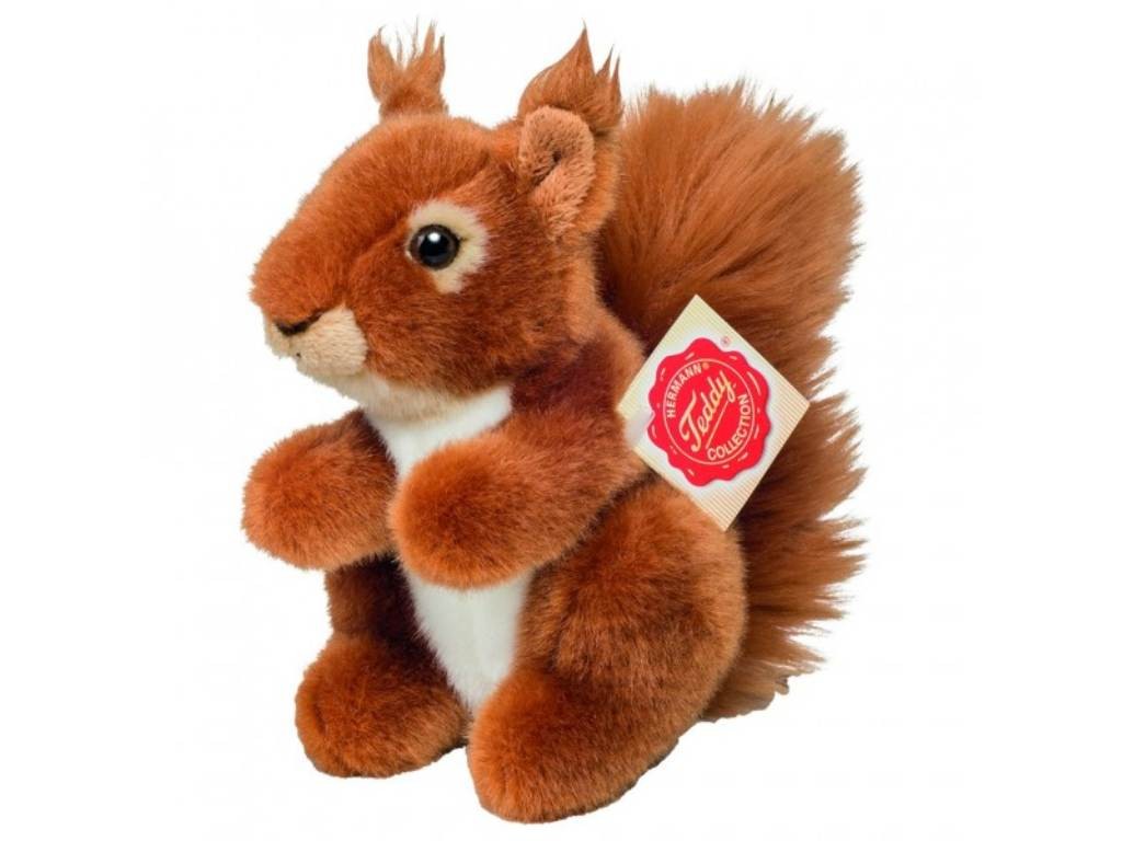 Contenido de Hermann Teddy Ardilla Roja 14 Cm.