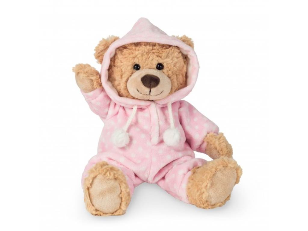 Contenido de Hermann Teddy Oso Pijama Rosa 30 Cm.