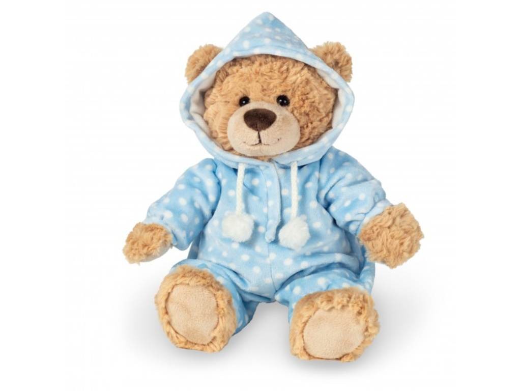 Contenido de Hermann Teddy Oso Pijama Azul 30 Cm.