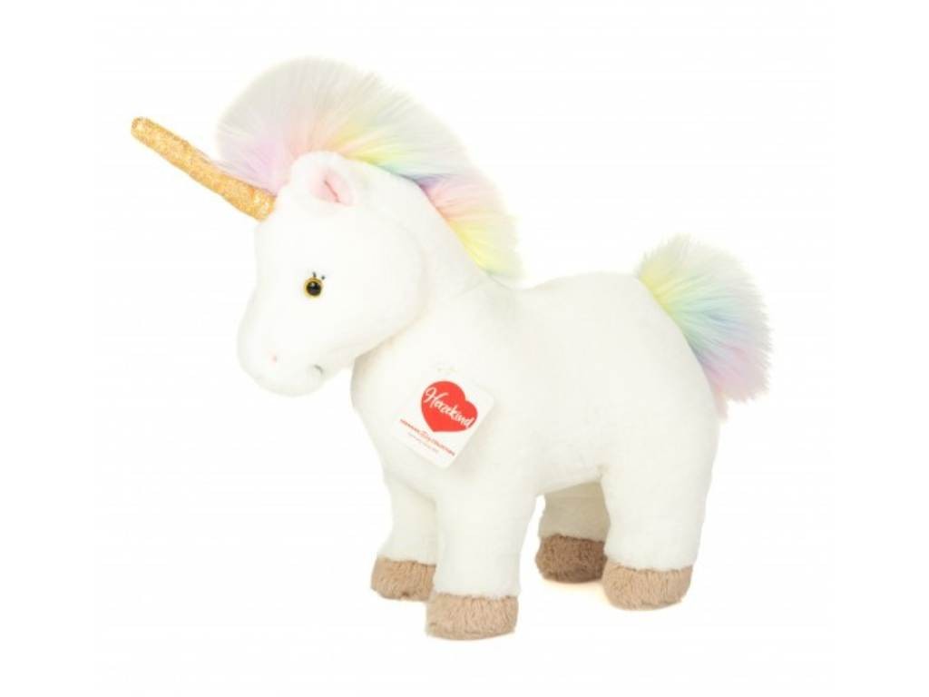 Contenido de Hermann Teddy Unicornio Zoey de Pie 27 Cm.
