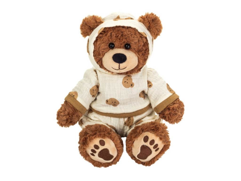 Contenido de Hermann Teddy Oso Leoni con Pijama 30 Cm.