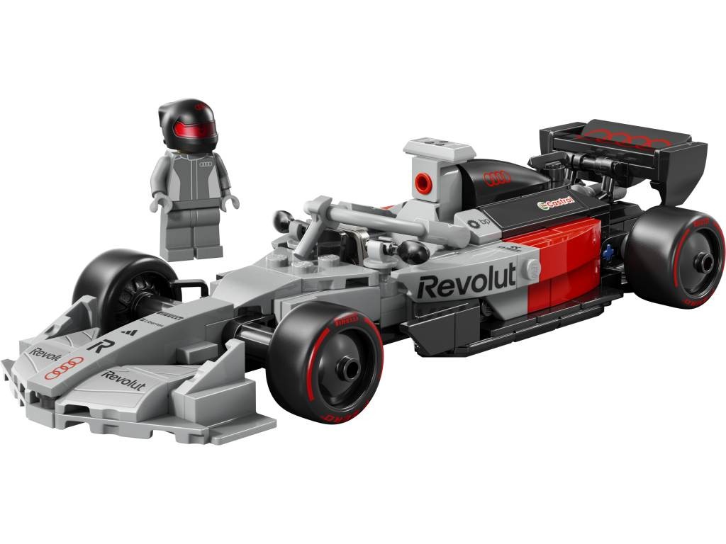 Contenido de LEGO® 77259 Coche de Carreras Audi Revolut F1® Team R26