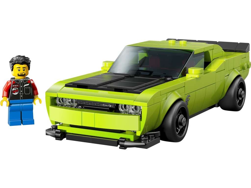 Contenido de LEGO® 77237 Deportivo Dodge Challenger SRT Hellcat