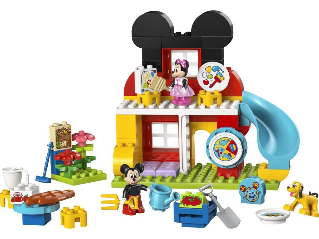 Contenido de LEGO® 10465 10465 Casa de Mickey Mouse con Minnie y Pluto
