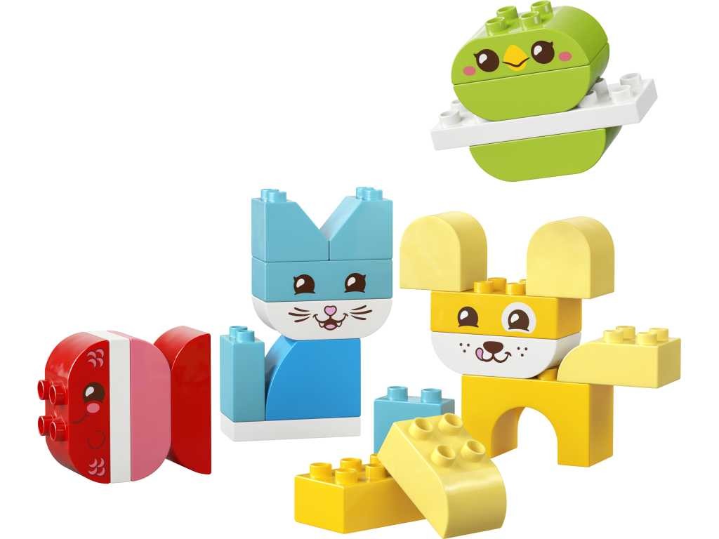 Contenido de LEGO® 10477 Simpáticas Mascotas Creativas “3 en 1”