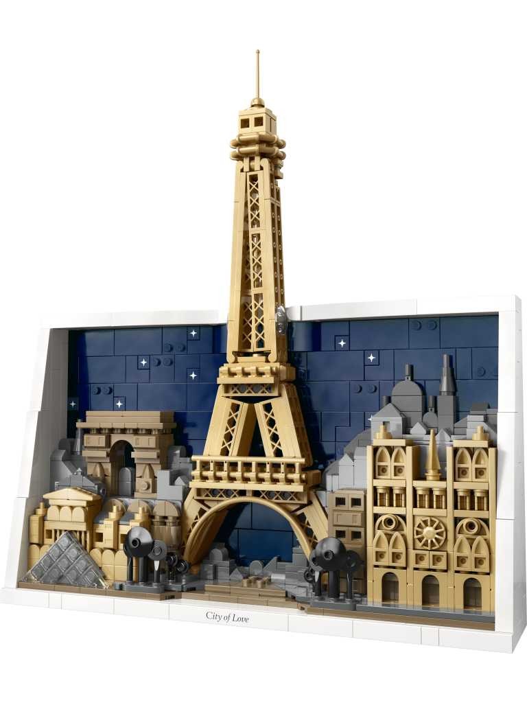 Contenido de LEGO® 21064 París: Ciudad del Amor