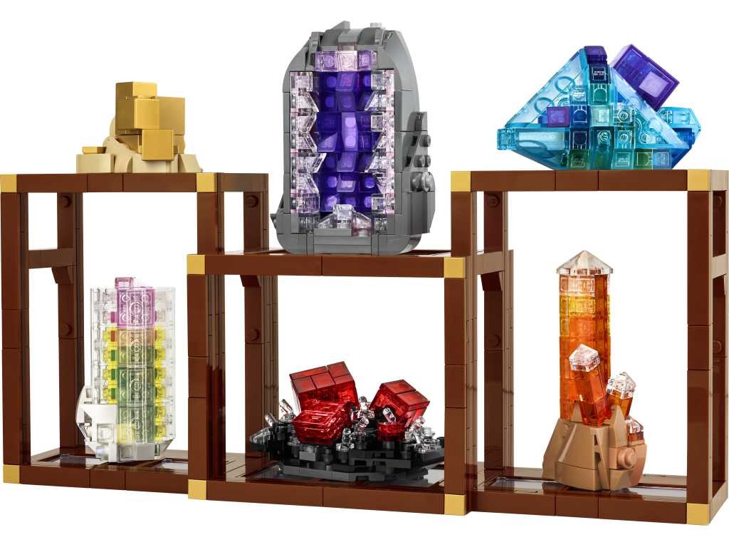 Contenido de LEGO® 21362 Colección de Minerales