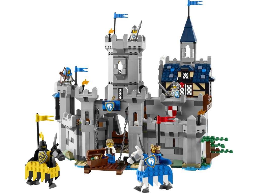 Contenido de LEGO® 31168 Castillo Medieval de los Caballeros del Corcel