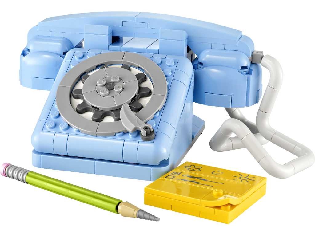 Contenido de LEGO® 31174 Teléfono Retro
