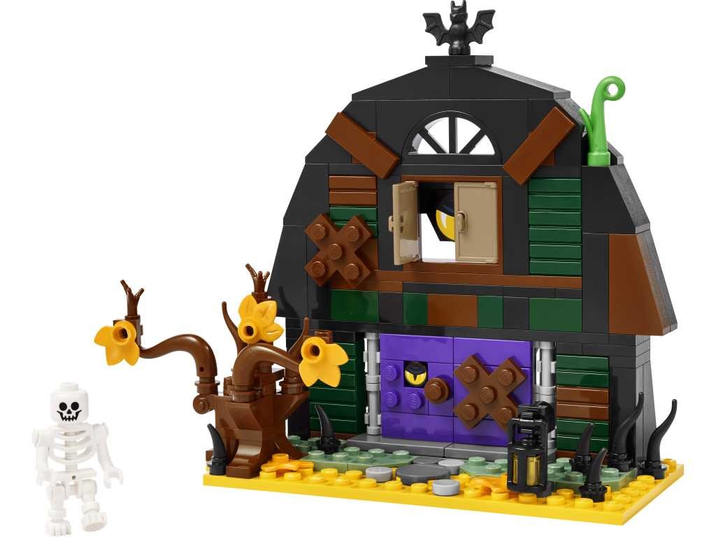 Contenido de LEGO® 40721 Granero de Halloween