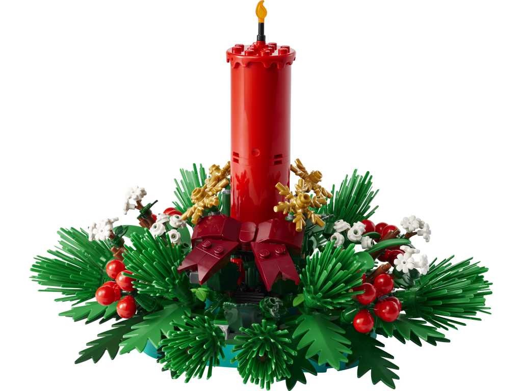 Contenido de LEGO® 40743 Centro de Mesa Navideño