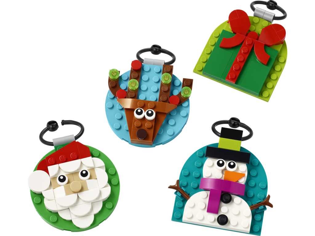 Contenido de LEGO® 40744 Selección de Adornos Navideños