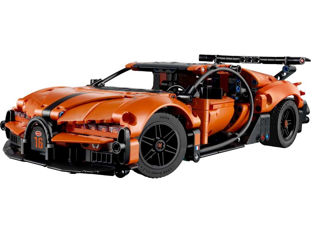 Contenido de LEGO® 42222 Hipercoche Bugatti Chiron Pur Sport