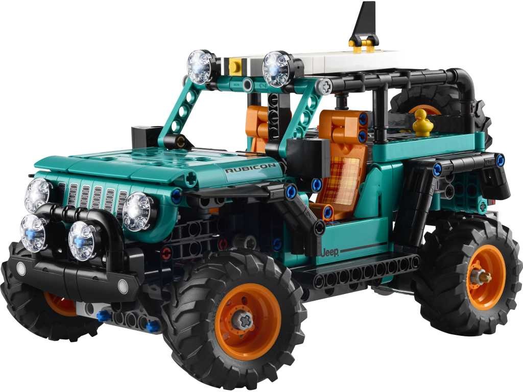 Contenido de LEGO® 42227 SUV Jeep® Wrangler Rubicon