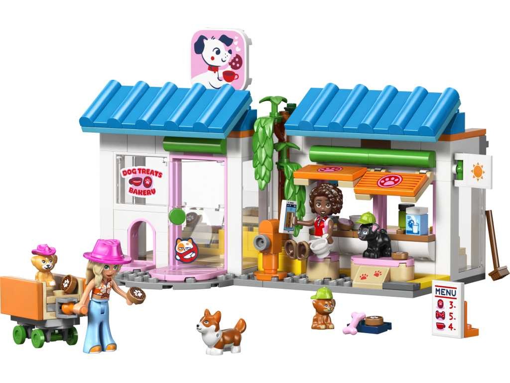 Contenido de LEGO® 42677 Pastelería de Dulces Caninos