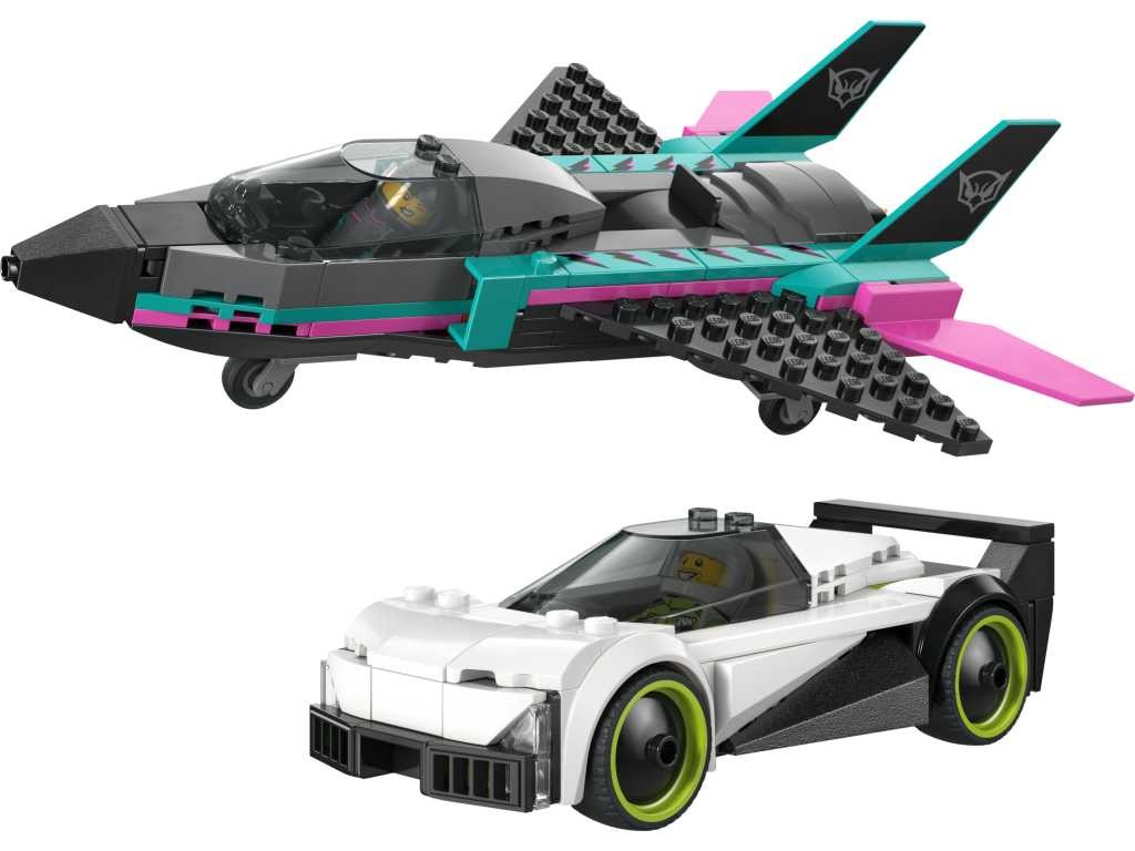 Contenido de LEGO® 60489 Jet vs. Coche