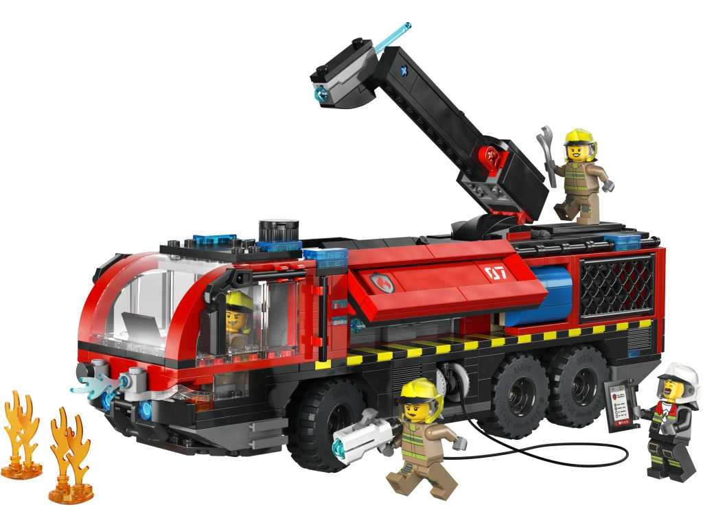 Contenido de LEGO® 60499 Camión de Bomberos Aeroportuario
